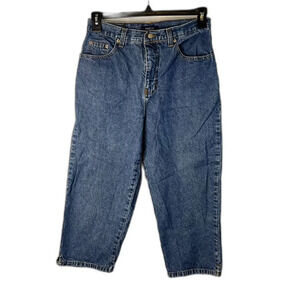 Bill Blass‎ Jeans Easy Fit High Rise Cropped Size 10